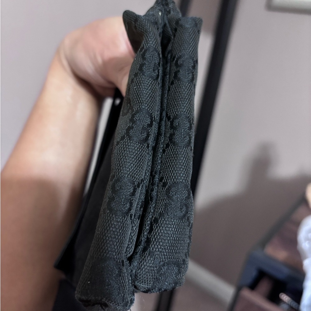 Gucci Black Monogram Messenger Bag - Picture 8 of 16